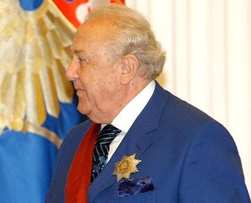 Владимир Путин поздравил с 90-летием Зураба Церетели