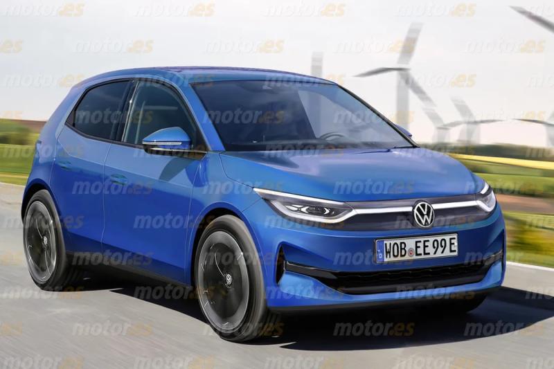 Volkswagen ID.1 2027 года раскрывается на первых рендерах