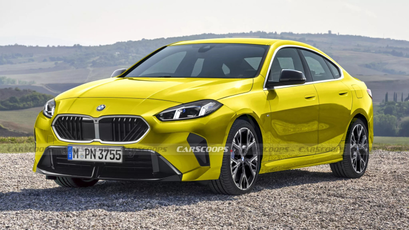 BMW 2-Series Gran Coupe 2025 показали на рендерах