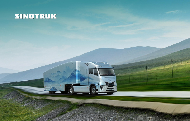 Компания Sinotruk представила сразу семь новых коммерческих моделей с разными силовыми установками