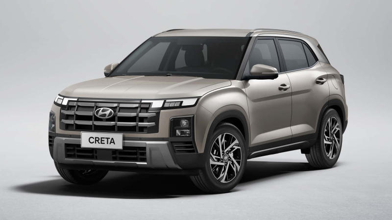 Hyundai Creta 2025 года: кроссовер вышел на рынок Бразилии