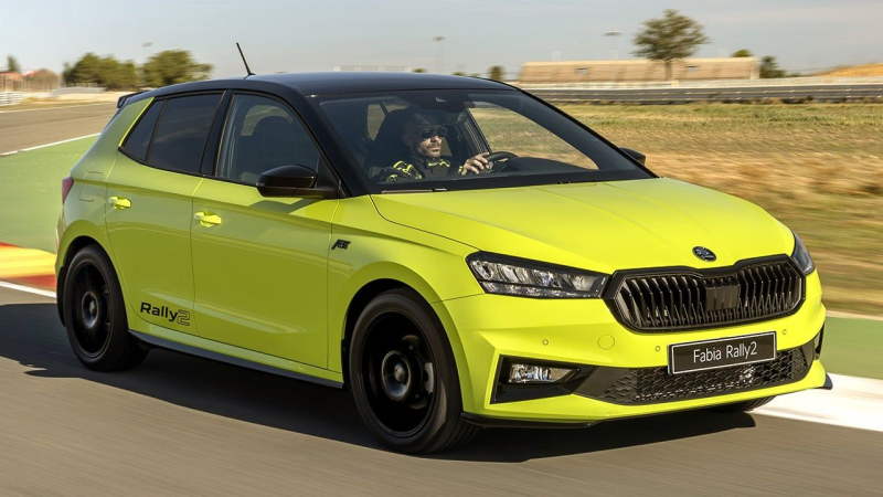 Skoda Fabia 2024 года представлена в исполнении Rally2