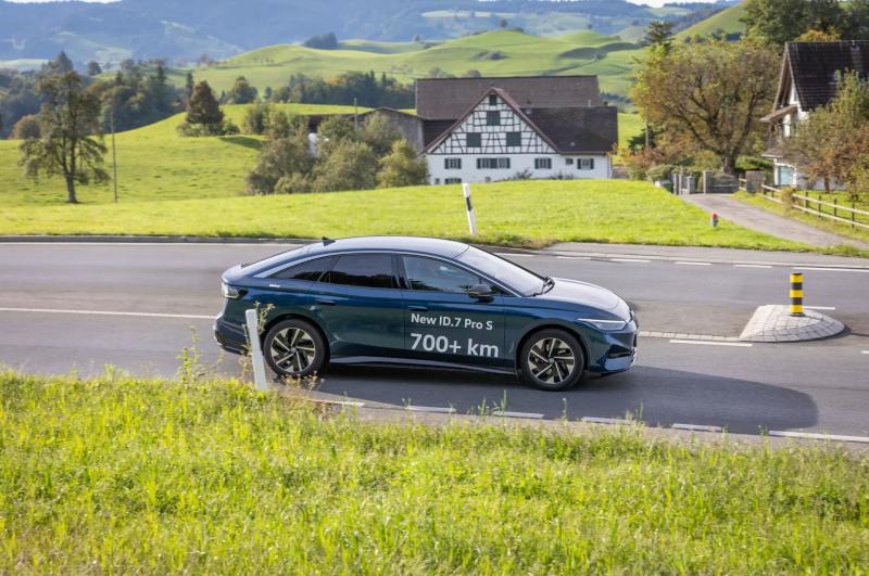 Volkswagen ID.7 Pro S 2025 оказался эффективнее дизельных машин