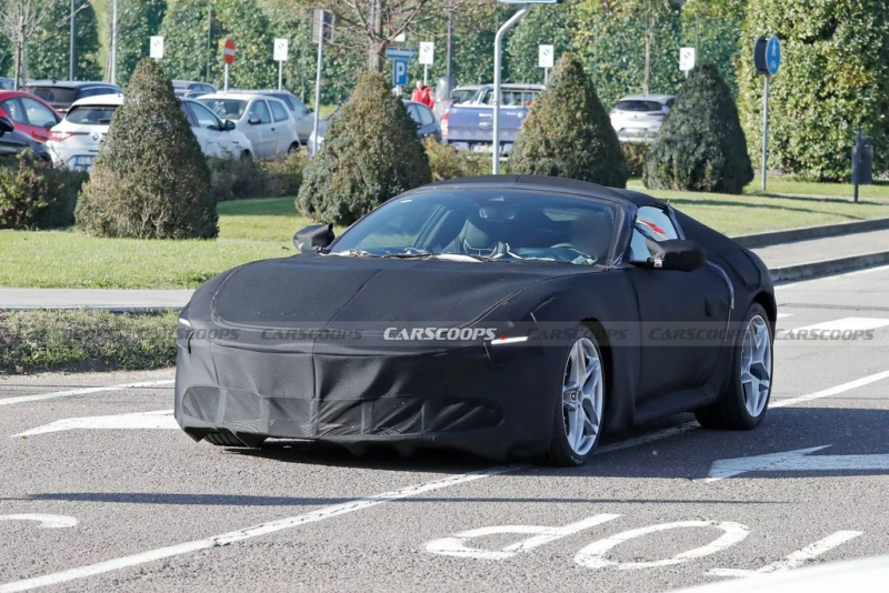 Ferrari тихо сняла с производства Roma, но модели уже готовят преемника: первые снимки новинки