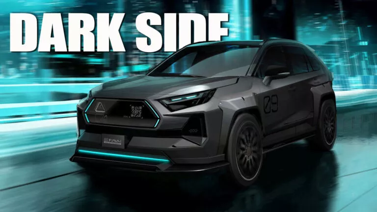 Toyota RAV4 Dark Side 2025: представлен новый вариант