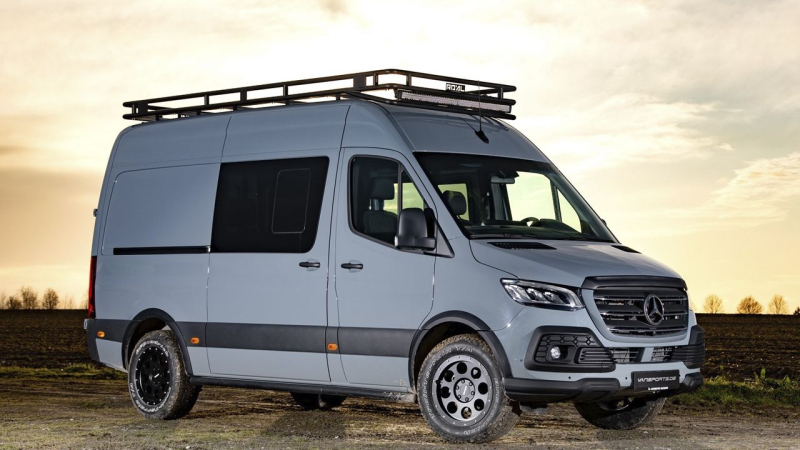 Mercedes Sprinter 2025: выше в модификации Gravel-X