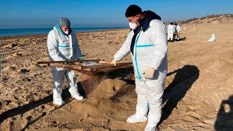 В АТОР назвали самые загрязненные пляжи Анапы. Где остался мазут